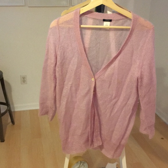 Vintage J.Crew Mohair cardigan - Picture 3 of 5